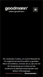 Mobile Screenshot of goodmann.at